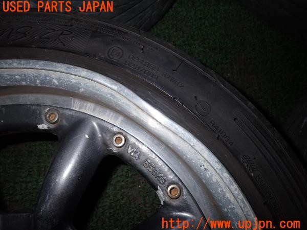 3UPJ=9234100917]ロードスター YSリミテッド(NB6C)後期 SPEED STAR RS-8 ワタナベ タイヤホイール 16×7JJ +38 +25 PCD100 4穴 4本 中古_2