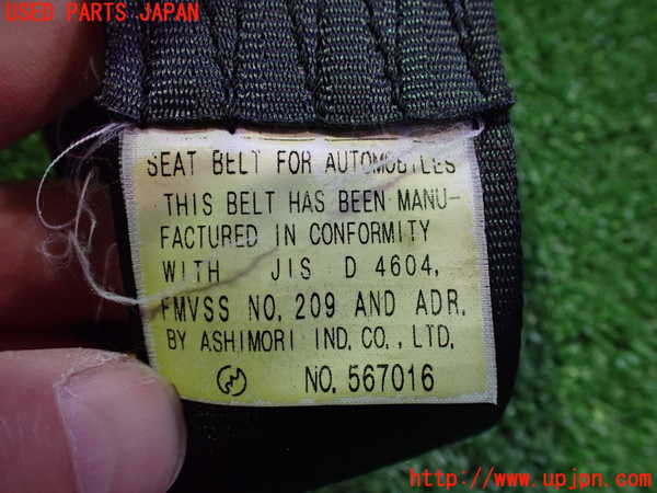 2UPJ-9234107075]ロードスター(NB6C)助手席シートベルト 中古_2