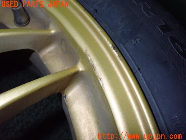 3UPJ=9234130917]GR86(BRZ)RC(ZN8)SUBARU純正 STI BBS RG362 ホイール 16×6.5JJ +48 PCD100 5穴 4本 中古_3