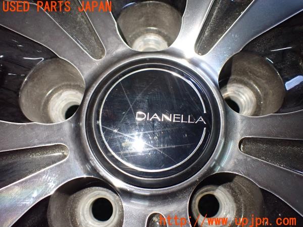 3UPJ=9234140918]GR86(BRZ)RZ(ZN8 C型)YFC DIANELLA ディアネラ タイヤホイール 17×7J +48 PCD100 5穴 2本 中古_3