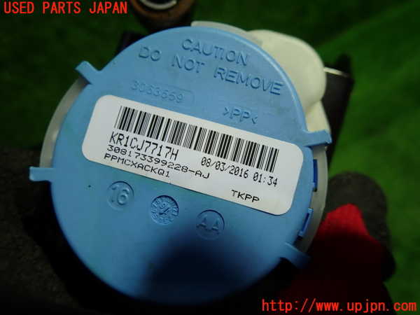 1UPJ-9234157155]ベンツ CLA180 C117(117342)右2列目シートベルト 中古_2