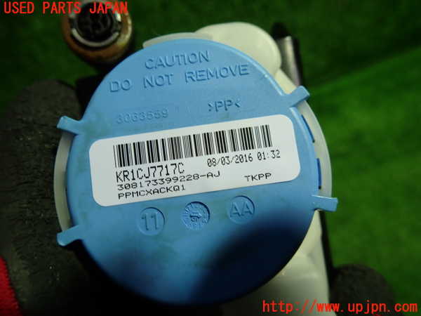 1UPJ-9234157185]ベンツ CLA180 C117(117342)左2列目シートベルト 中古_2