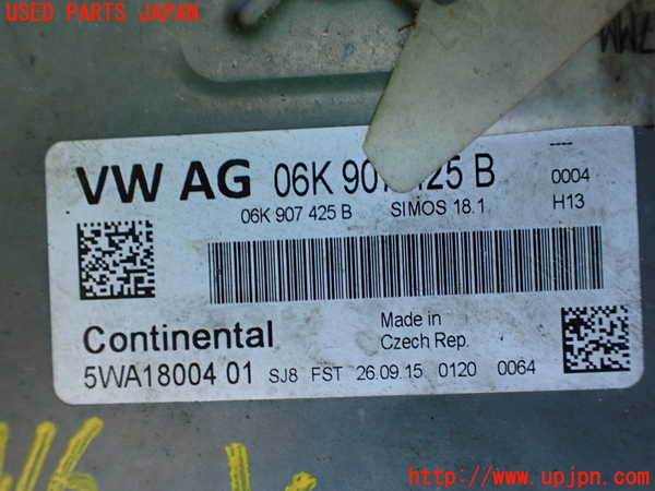 1UPJ-9234166110]アウディ・TT クーペ(FVCHH)エンジンコンピューター 中古_2