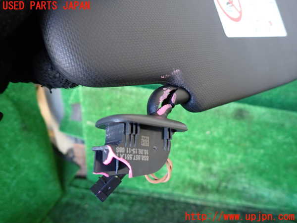 1UPJ-9234167630]アウディ・TT クーペ(FVCHH)室内サンバイザー左側 中古_2