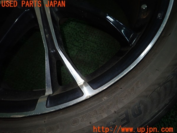 3UPJ=9234170921]ハリアー(ZSU60W)LEHRMEISTER SEVERINO レアマイスター セヴェリーノ ホイール 20×8.5J +35 PCD114.3 5穴 4本 中古_2