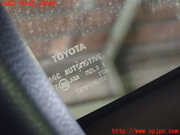 1UPJ-9234171380]ハリアー(ZSU60W)右クォーターガラス 中古_2
