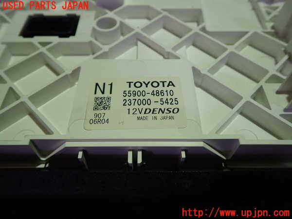 1UPJ-9234176066]ハリアー(ZSU60W)エアコンスイッチ1 中古_2