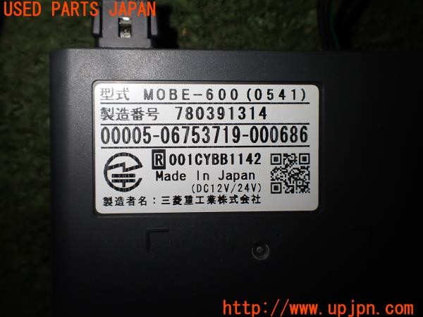 3UPJ=9234180503]アルテッツァ RS200(SXE10)前期 ミツビシ 三菱重工業 MOBE-600 ETC車載器 中古_4