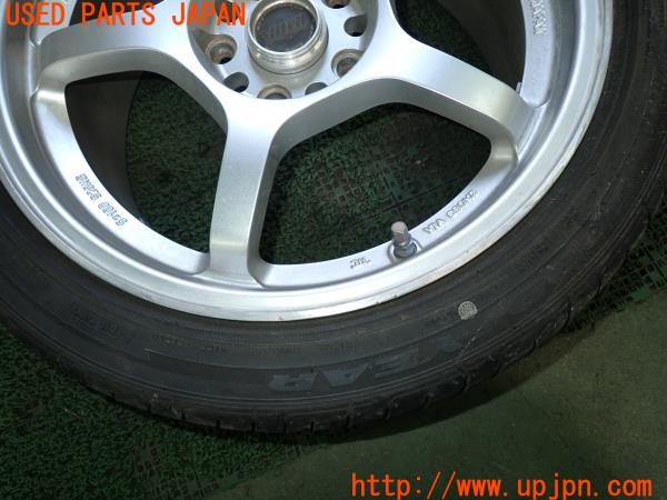 3UPJ=9234180905]アルテッツァ RS200(SXE10)前期 RAYS レイズ gramLIGHTS 57F ホイール 17×7.5JJ +40 PCD114.3 5穴 4本 タイヤ付 難有 中古_2