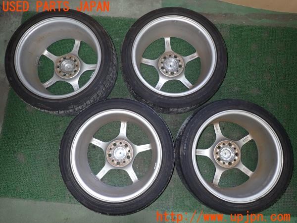 3UPJ=9234180905]アルテッツァ RS200(SXE10)前期 RAYS レイズ gramLIGHTS 57F ホイール 17×7.5JJ +40 PCD114.3 5穴 4本 タイヤ付 難有 中古_5