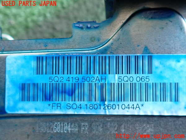 2UPJ-9234194260]VW ゴルフ(AUCJZ)ステアリングシャフト 中古_4