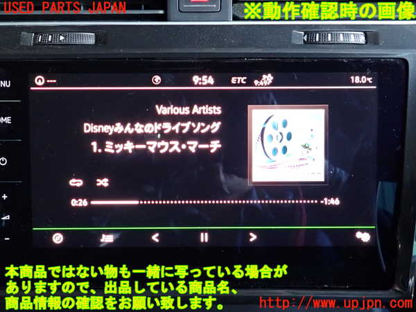 2UPJ-9234196629]VW ゴルフ(AUCJZ)モニター 中古_4