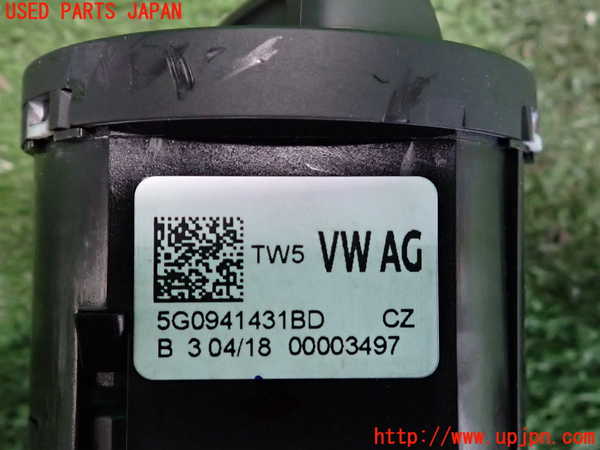 2UPJ-9234196285]VW ゴルフ(AUCJZ)ライトスイッチ 中古_4