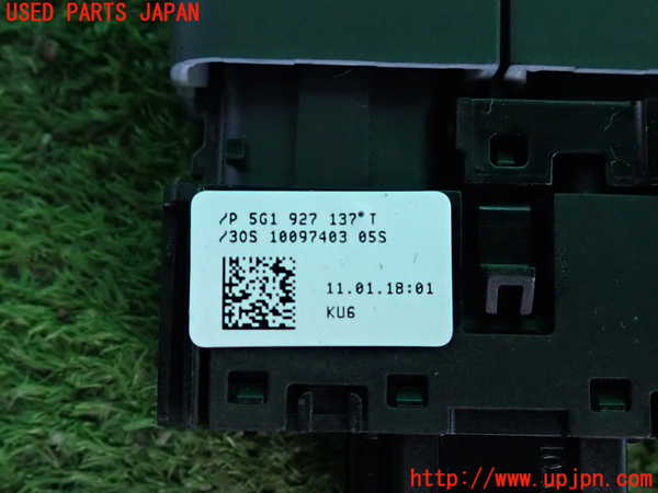 2UPJ-9234196306]VW ゴルフ(AUCJZ)スイッチ1 (アイドリングストップOFF) 中古_4