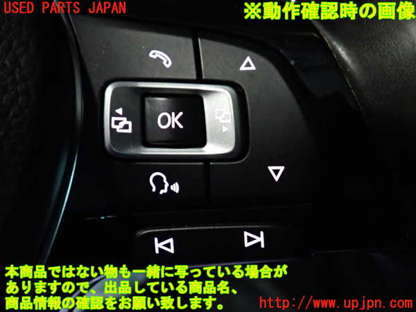 2UPJ-9234197855]VW ゴルフ(AUCJZ)ステアリングホイール 中古_4