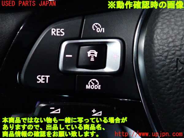 2UPJ-9234197855]VW ゴルフ(AUCJZ)ステアリングホイール 中古_5