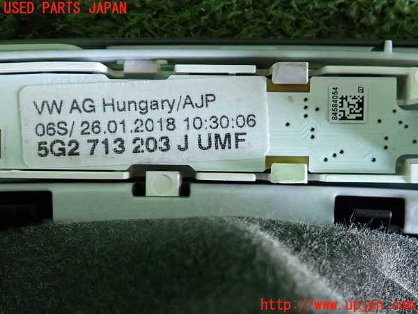 2UPJ-9234197570]VW ゴルフ(AUCJZ)シフトノブ 中古_4