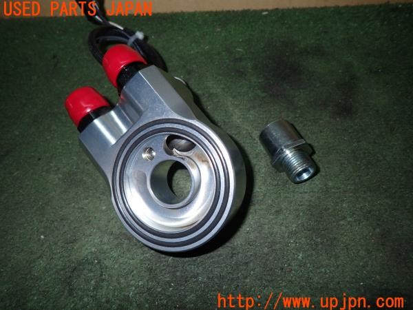 3UPJ=9234200133]MR-S VM180 TRD(ZZW30(改))キノクニ RUN・MAX オイルブロック 2ZZ-GE用 社外 油温・油圧センサー付き 中古_2