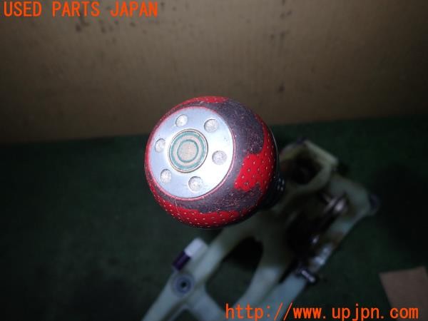 3UPJ=9234200205]MR-S VM180 TRD(ZZW30(改))純正 シフトレバー マニュアル 社外ノブ付き 中古_3