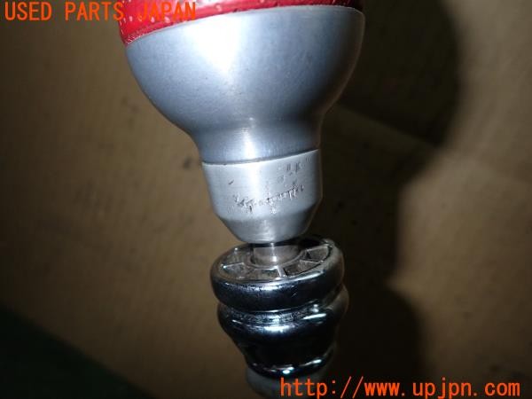 3UPJ=9234200205]MR-S VM180 TRD(ZZW30(改))純正 シフトレバー マニュアル 社外ノブ付き 中古_4