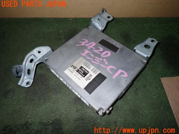 3UPJ=9234200517]MR-S VM180 TRD(ZZW30(改))セリカ純正 89666-20060 175200-4163 エンジンコンピューター ECUブラケット付き 2ZZ-GE換装 中古_2