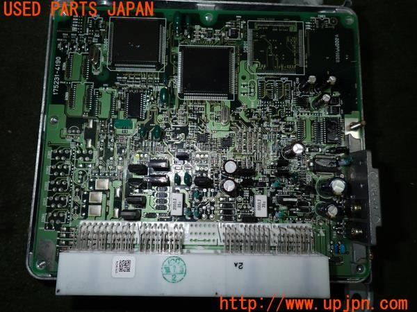 3UPJ=9234200517]MR-S VM180 TRD(ZZW30(改))セリカ純正 89666-20060 175200-4163 エンジンコンピューター ECUブラケット付き 2ZZ-GE換装 中古_4