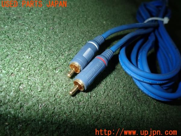 3UPJ=9234200550]MR-S VM180 TRD(ZZW30(改))ALPINE アルパインDOUBLE SHIELDED OFC AUDIO EXTENSION CABLE RCAケーブル 中古_3