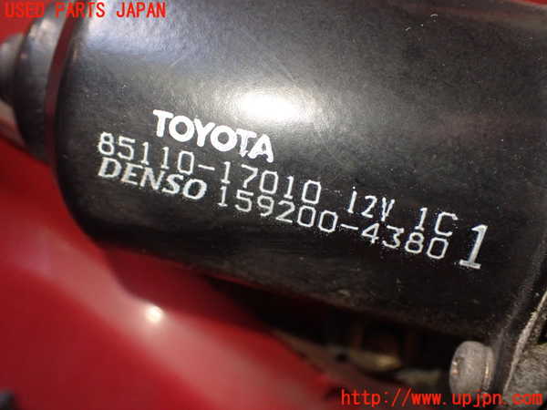 2UPJ-9234206770]MR-S(ZZW30(改))フロントワイパーモーター 中古_2