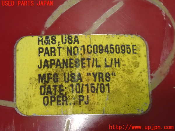 2UPJ-9234221536]VW ニュービートル(9CAWU)左テールランプ 中古_4