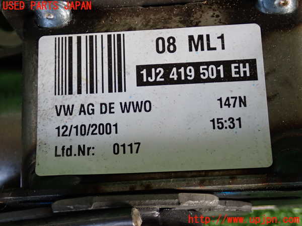 2UPJ-9234224260]VW ニュービートル(9CAWU)ステアリングシャフト 中古_5