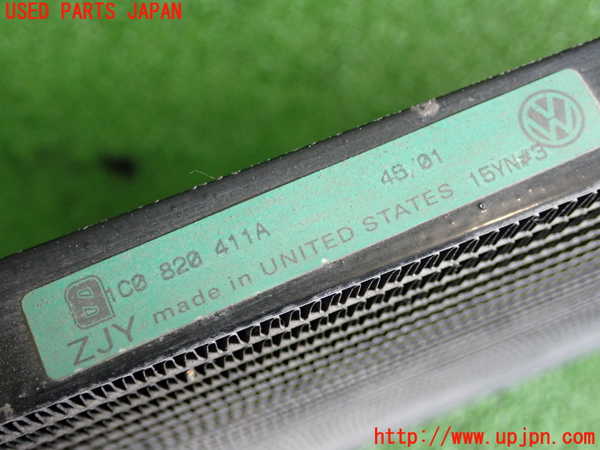 2UPJ-9234226031]VW ニュービートル(9CAWU)エアコンコンデンサー1 中古_3