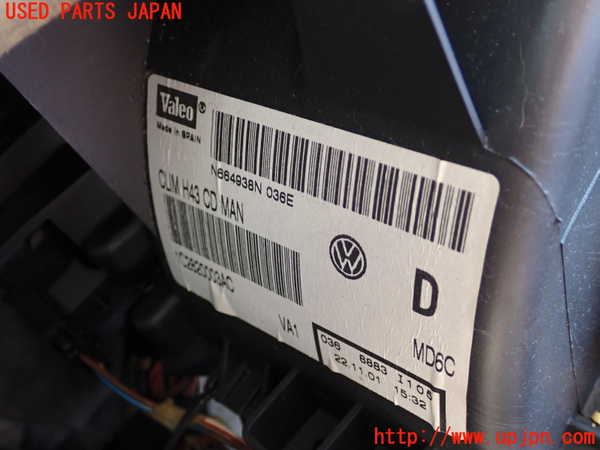 2UPJ-9234226081]VW ニュービートル(9CAWU)エバポレーター1 中古_5