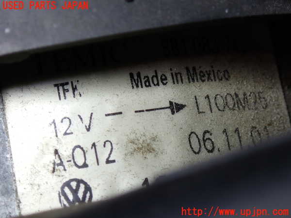 2UPJ-9234226836]VW ニュービートル(9CAWU)電動ファン1 中古_4