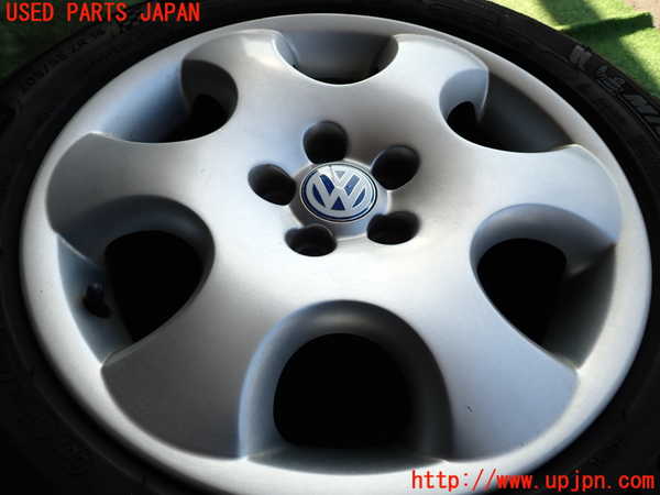 2UPJ-9234229034]VW ニュービートル(9CAWU)タイヤ　ホイール　1本④ 205/55ZR16 中古_2