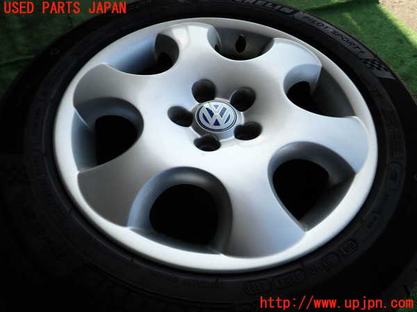2UPJ-9234229032]VW ニュービートル(9CAWU)タイヤ　ホイール　1本② 205/55ZR16 中古_3