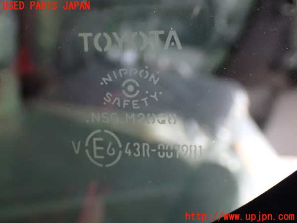 1UPJ-9234231382]ポルテ(NSP141)左クォーターガラス 中古 NSG M28Q8 43R-007981_2