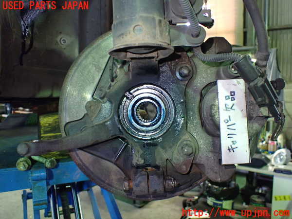 5UPJ-9234244295]フィアット・500(31209)左フロントナックルハブ 中古_2