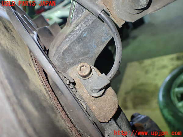 5UPJ-9234244295]フィアット・500(31209)左フロントナックルハブ 中古_4