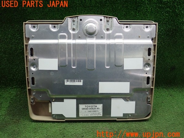 3UPJ=9234270559]ヴェルファイア(ATH20W)純正 V11T-R62C 08540-00420-A0 フリップダウンモニター 中古_5