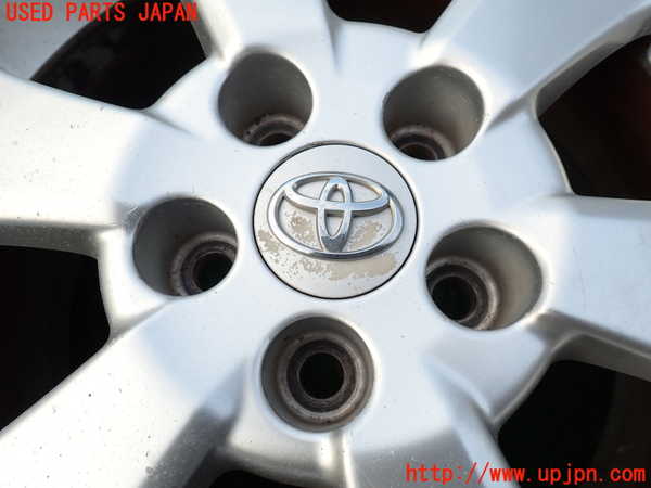 1UPJ-9234279031]ヴェルファイアハイブリッド(ATH20W)タイヤ　ホイール　1本① 215/60R16 中古_2