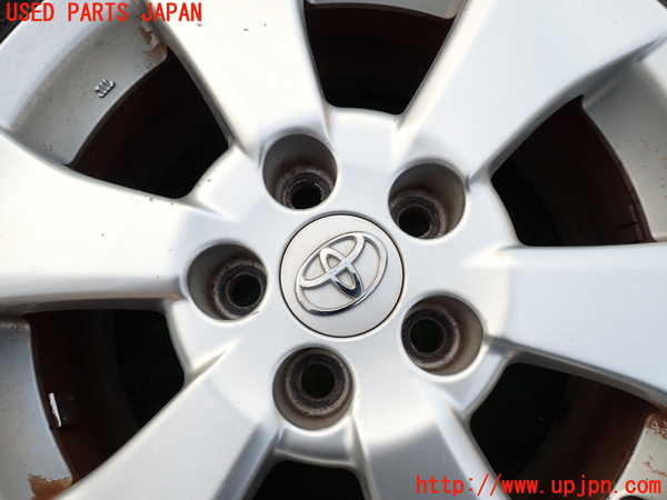 1UPJ-9234279034]ヴェルファイアハイブリッド(ATH20W)タイヤ　ホイール　1本④ 215/60R16 中古_2