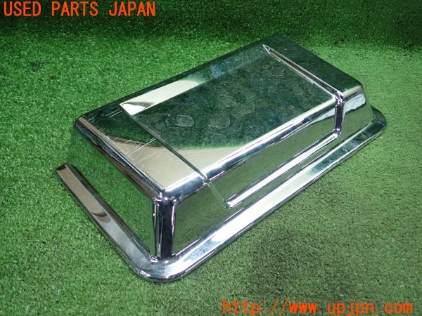 3UPJ=9234280052]ジープ ラングラー(TJ40S)社外 エンジンフード ベントスクープカバー ダストレインキャップ カウルベントエアスクープ 中古_2