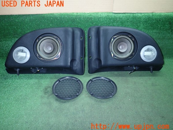 3UPJ=9234280535]ジープ ラングラー(TJ40S)純正 スピーカー① 天井側スピーカー ライト付き 中古_3