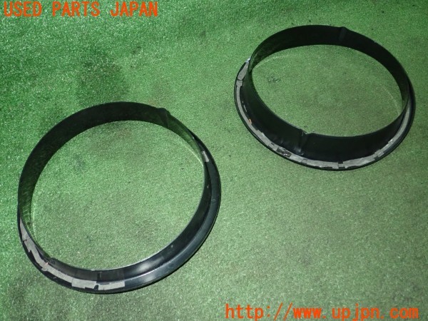 3UPJ=9234280590]ジープ ラングラー(TJ40S)社外 ヘッドライトリム ヘッドライトガーニッシュ 中古_2