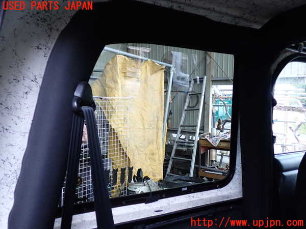 1UPJ-9234281382]ジープ・ラングラー(TJ40S)左クォーターガラス 中古(M7)_2