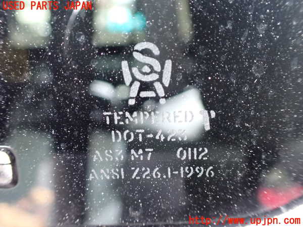 1UPJ-9234281382]ジープ・ラングラー(TJ40S)左クォーターガラス 中古(M7)_5