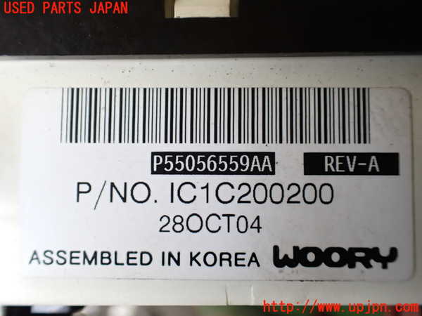 1UPJ-9234286066]ジープ・ラングラー(TJ40S)エアコンスイッチ1 中古_4