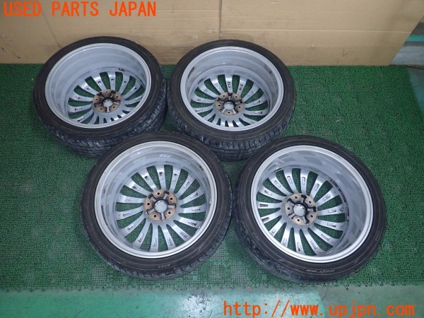 3UPJ=9234290919]アルファロメオ ジュリエッタ スポルティーバ(940141)純正 タイヤホイール 18×7.5J +41 PCD110 5穴 4本 中古_5