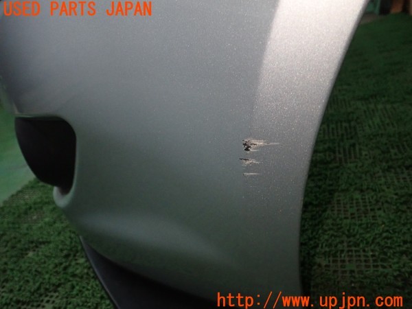 3UPJ=9234300048]VW ゴルフトゥーラン TSI ハイライン(1TBLG)純正 フロントバンパー 社外リップスポイラー付き 中古_2