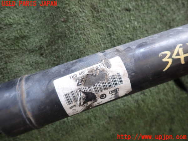 2UPJ-9234304010]VW ゴルフ トゥーラン(1TBLG)右フロントドライブシャフト 中古_4
